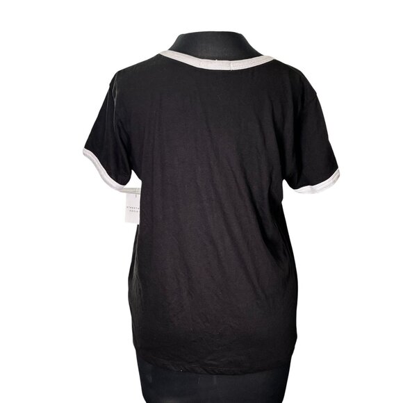 Cactus Graphic Ringer Tee "Cant Touch This" By Streetwear Society L - Picture 3 of 11